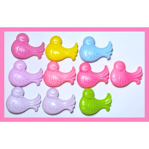 My Little Pony MLP G1 Vtg 80’s Bird Brush Comb Accessories Lot 10 Pieces